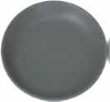 ASSIETTE MINERAL  Réutilisable Prémium Ø23cm - Gris anthracite - GOLD PLAST